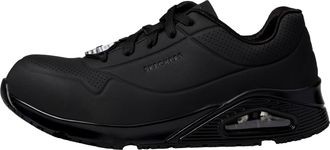 Skechers Uno SR - Deloney Comp Toe Black 108101W-BLK Womens