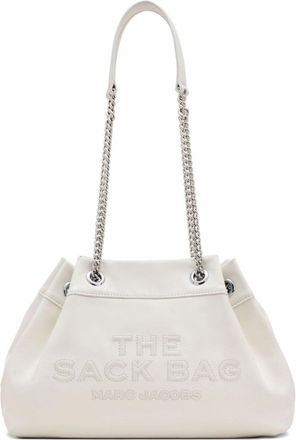 Marc Jacobs White The Small Chain Sack Bag