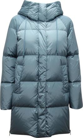 Max Mara Newbembo Donsjas - Dames - Gewatteerde jassen - Blauw - 2XS - Jassen