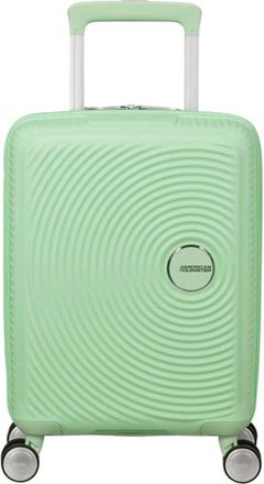 American Tourister Soundbox Mini 47 cm - Dames - Koffers - Groen - Maat: ONE Size Zijde