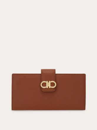 Ferragamo Women Continental wallet Brown