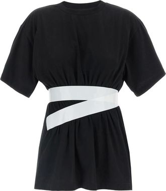 Maison Margiela Mujer, Camisetas, Negro, Talla: S