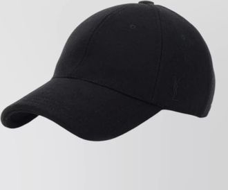 Saint Laurent wool logo cap
