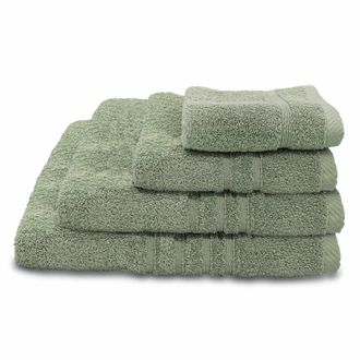 Lewis's Luxury Egyptian 100% Cotton Towel Range - Green - Sheet | TJ Hughes