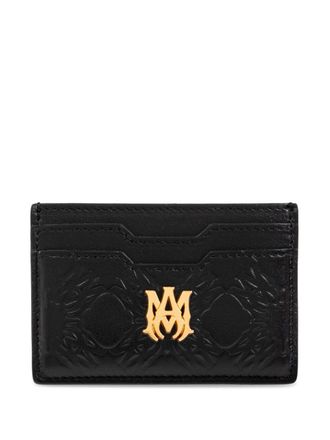 Amiri M.A. card holder - men - Calf Leather - One Size - Black