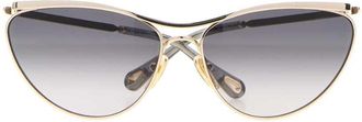 Chlo&eacute; Womens Glasses Gold Metal