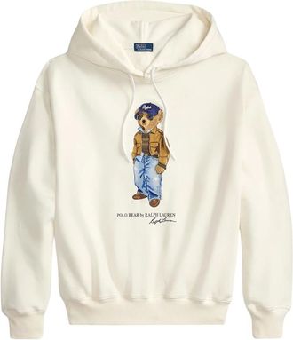 Ralph Lauren Dames, Sweatshirts & Hoodies, Wit, Maat: XS Katoen