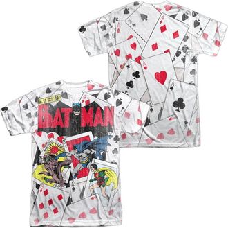 Gildan DC Comics Number 11 All Over (Front/Back Print) Short Sleeve Adult 100% Poly Crew Tee / T-Shirt