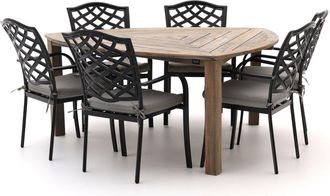 Hartman Hartman Berkeley/Triangular 170cm dining tuinset 7-delig