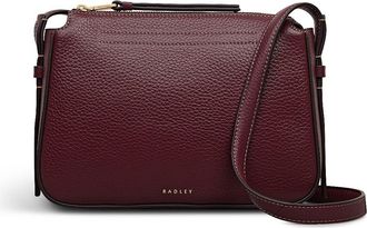 Radley London Oak Street Small Ziptop Crossbody Bag in Dark Cherry at Nordstrom