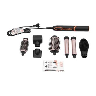 OEM Cepillo Secador De Pelo, 1400 W De Potencia, M&uacute;ltiples Ajustes De Temperatura, Negro