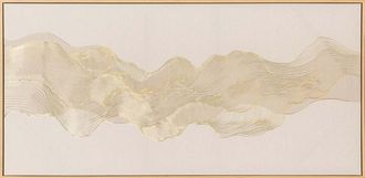 Schubiger M&ouml;bel Bild mit Rahmen Golden Dune