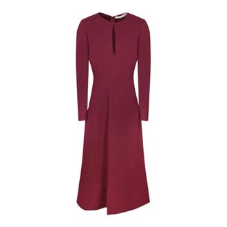 Blanca Vita Aderia Midi Jurk - Dames - Casual kleedjes - Rood - M - Kleedjes