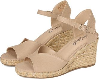 Life Stride Tess Wedge Espadrille Sandals Womens Sandals Tender Taupe : 9.5 M (B)
