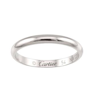 Cartier Platinum 950 Band Ring (Pre-Owned)