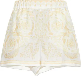 Versace Womens Shorts Golden