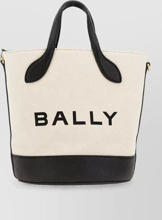 Bally leather bucket bag