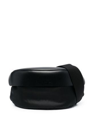 Jil Sander leather belt bag - men - Polyamide/Calf Leather/Polyamide - OS - Black