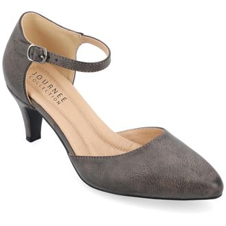 Journee Collection Women & apos;s Bettie Medium and Wide Width Pumps