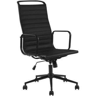 Clp Silla De Oficina Nelson De Piel Sint&eacute;tica Negro