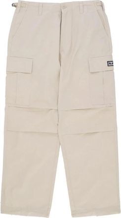 Obey Cargo Broek Zilver Grijs - Heren - Straight fit broeken - Grijs - W36 - Katoen - Broeken