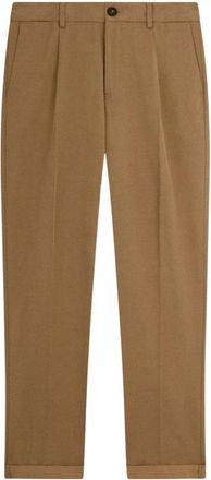 Ballantyne Tailored Broeken - Heren - Chinos - Bruin - L - Katoen - Broeken