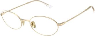 Giorgio Armani Optisch Montuur - Dames - Brillen - Geel - 52 MM - Accessoires