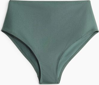 H&M Bikinihose High Waist - Green