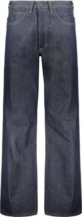 Moorer Heren, Jeans, Blauw, Maat: W33 Katoen