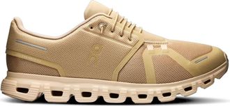 On Mens Cloud 6 Running Shoes In Chai Sand