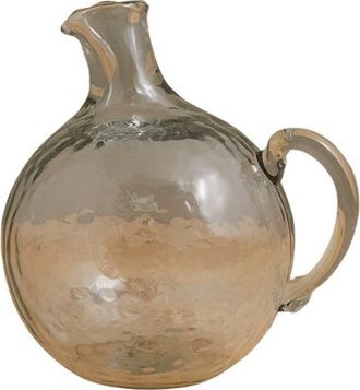 Be Home Pebble Glass Globe Pitcher in Clear at Nordstrom