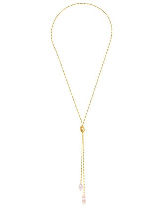 Rivka Friedman 18K Plated Pearl Necklace