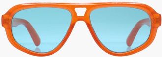 Reality Eyewear Ryder Sunglasses in Ochre at Nordstrom