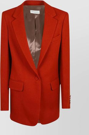 Dries Van Noten 9201 tailored jacket flap pockets