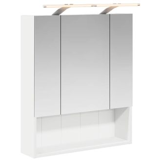 vidaXL Armario Con Espejo De Ba&ntilde;o 60 X 14.5 X 70 Cm Vidaxl