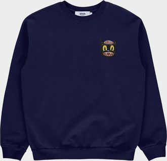 Arrels Barcelona Men & apos;s Small Cat Graphic Cotton Sweatshirt