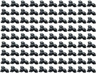 Global Te 16mm Para Cinta De Riego Por Goteo Pack X 100