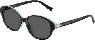 Tiffany & Co. TF4263D Asian Fit 8055S4 Womens Sunglasses Black Size 54
