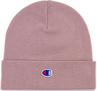 Champion Roze Bedrukte Polyester Pet - Dames - Hoeden - Roze - ONE Size - Polyester - Accessoires