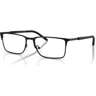 A|X Armani Exchange 56mm Rectangle optical glasses in Black at Nordstrom