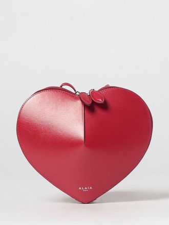 Alaia Mini borsa a tracolla Le Caur in pelle a forma di cuore con chiusura a zip