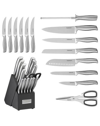 Cuisinart 15Pc German Stainless Steel Cutlery Block Set C77ss-15Pg