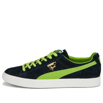Puma Clyde Made in Japan Clydezilla - Navy Lime Smash 390085-02