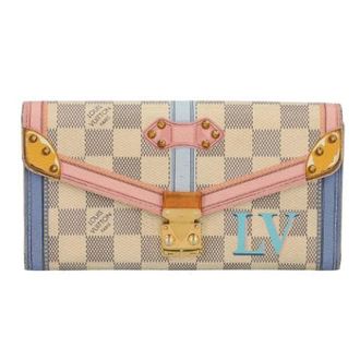 Louis Vuitton Pre-owned Wallets, female, Multicolor, Size: ONE SIZE Pre-owned Pallas Wallet