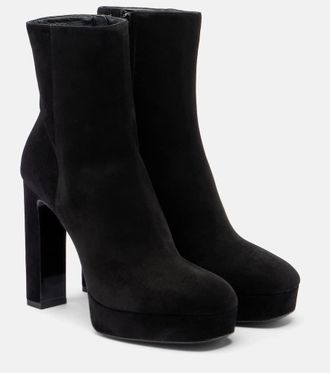 Jimmy Choo London Marene 120 suede ankle boots