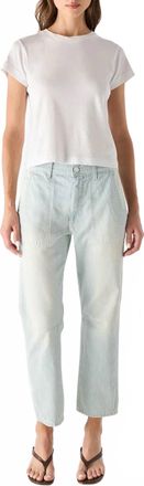 Amo Womens Cate Jeans In Blue