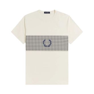 Fred Perry Hombre, Camisetas, Beige, Talla: XL