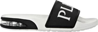 Plein Sport Flat Gummy Sandalen - unisex - Badpakken - Wit - 38 EU - Fitness