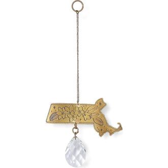 Matr Boomie Massachusetts State Mayflower Engraved Suncatcher in Brass at Nordstrom