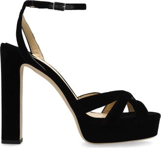Jimmy Choo London Sandali con plateau Kove 120 - - Shoes - Donna - Nero - 36 1/2 EU